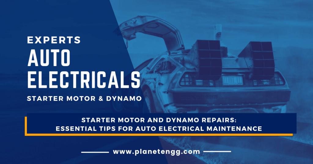 Auto Electrical Repairs in Qatar. Starter Motor, Dynamo and Charging alternator Repairs in Qatar