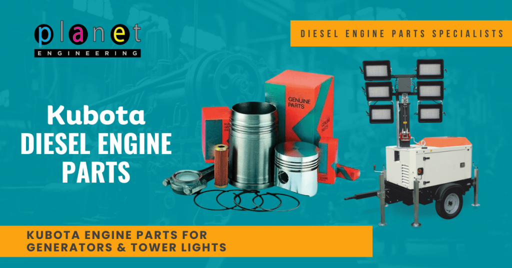 Kubota Parts Qatar for Generators and Tower Lights. Leading Kubota Parts Supplier in Qatar