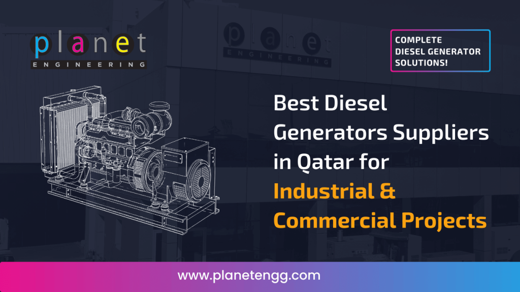 Heavy-duty diesel generator installed for industrial project in Qatar
