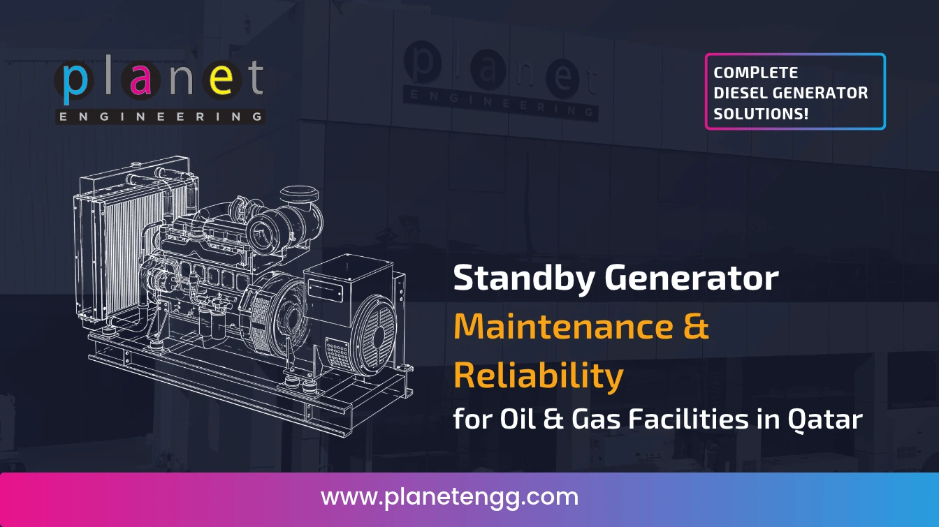 standby generator maintenance oil gas qatar